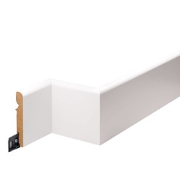 Listwa Przypodłogowa MDF Laminowana LMDF-07 220 cm Biały Półmat