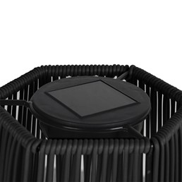 Lampa stołowa MERRILL Solarna Czarny