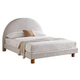 Łóżko TURI 160x200 Beżowy
