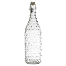 Butelka Szklana 1l Kropki