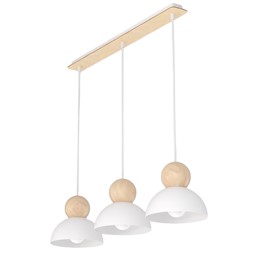 Lampa Wisząca KAKI 3 Biały