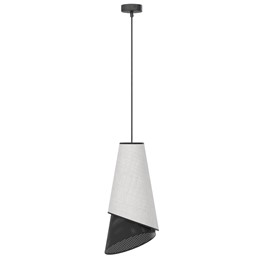 Lampa Wisząca MODA 1 Czarny/Szary