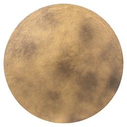 Stolik DU PONT Fi86cm Złoty