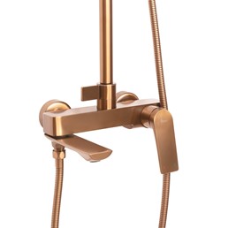 Zestaw Natryskowy AVALON Miedź Szczotkowana