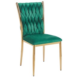 Krzesło Velvet K37-FX (G) Zielony