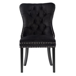 Krzesło Velvet K9-FX Czarny