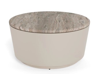 Stolik CANGAS fi80 Marmur/Szary