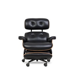 Fotel Biurowy LOUNGE AUTOMATIC Czarny