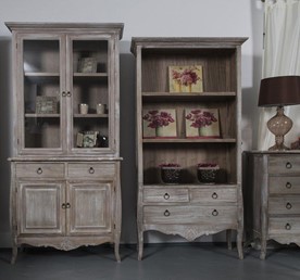 Regał MERANO ME02 Brązowy/Szary