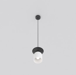 Lampa Wisząca EGO 1 Biały/Czarny