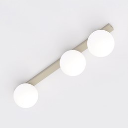 Lampa Sufitowa FIT 3 Beżowy/Opal