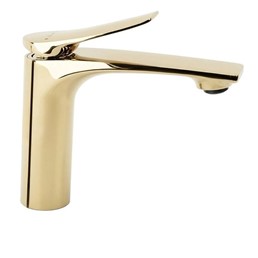 Bateria Umywalkowa Niska VISION Złoty