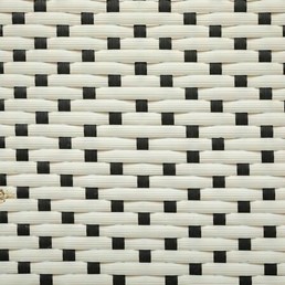 Stołek Barowy TRECIA Biały/Naturalny