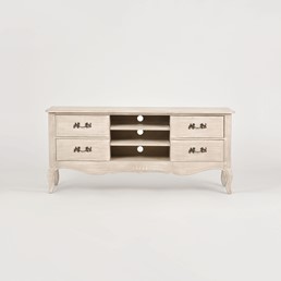 Komoda RTV VENEZIA BIANCO VEB834K Beżowy