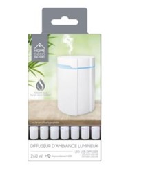 Dyfuzor BROBY LED USB 260ml