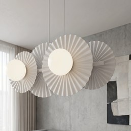 Lampa Wisząca UMBRA 4 Biały/Opal
