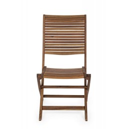 Krzesło Ogrodowe Składane NOEMI Naturalny