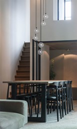 Lampa Wisząca MONZA K-5704 Grafitowy/Czarny