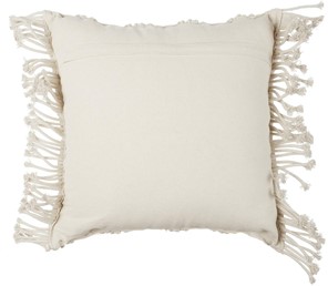 Poduszka MACRAME 40x40cm Beżowy