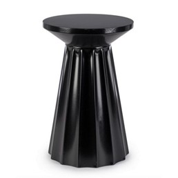 Stolik Kawowy ADELYA Fi30cm Czarny