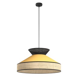 Lampa Wisząca SIESTA 1 Pomarańczowy