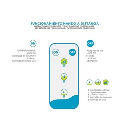 Lampa Ścienna SAONA 25 WALL IN&OUT BATTERY Naturalny