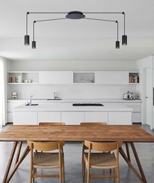 Lampa Wisząca PUERTO K-4897 Czarny