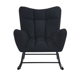 Fotel Bujany TEDDY FR4-FX Czarny