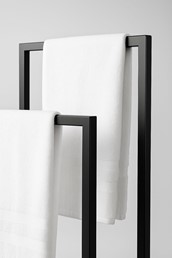 Wieszak Łazienkowy KAJA HOME KS-61 TOWEL II Czarny