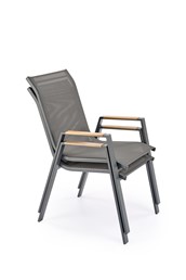 Krzesło Ogrodowe HOVER Popielaty/Antracytowy