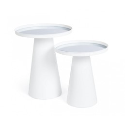 Zestaw Stolików Kawowych REFLEX Biały