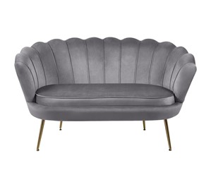 Sofa SF1-FX Szary/Złoty