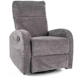 Fotel Rozkładany OLIMP Raven Szary/Czarny