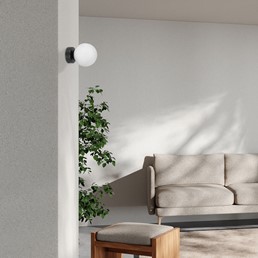 Lampa Sufitowa INEZ K-5360 Czarny/Biały