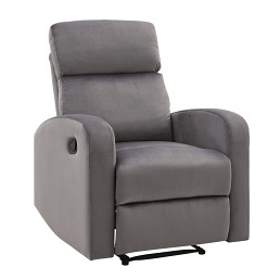 Fotel Rozkładany MARS Velvet Szary Bluvel 14