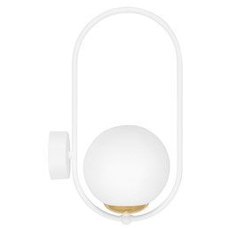 Kinkiet MALTA K-5472 Biały/Złoty