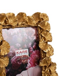 Ramka na Zdjęcia GINKGO LEAF 17x20 cm Złoty