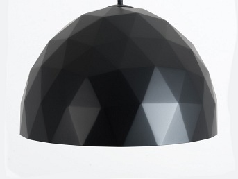 Lampa wisząca LEONARD L – złoto-czarny