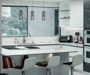 Lampa Wisząca GABIA K-4936 Czarny/Złoty