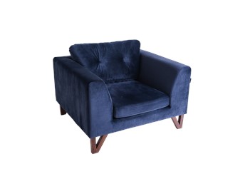 Fotel Willy 110x97x68 Aronia/Orzech