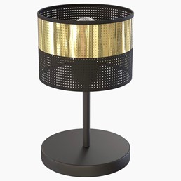 Lampa Biurkowa LUX LN1 Czarny/Złoty