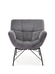 Fotel Wypoczynkowy BELTON Popielaty