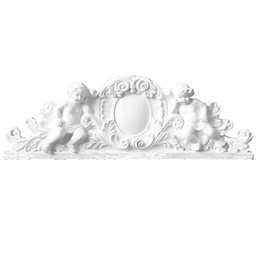 Ornament Ścienny O-02 72,5x245x7 cm Biały