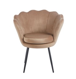 Fotel Velvet FR1-FX Cappuccino/Czarny