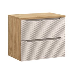 Zestaw Meblowy OCEAN 70cm Beż/Dąb Olejowany