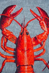 Dywan POP Lobster Steam Red Round 9389 240x240 cm