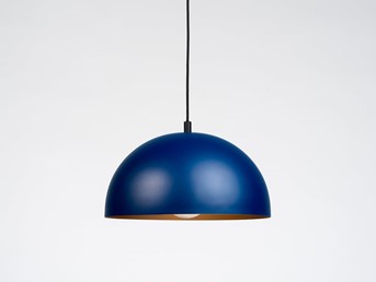 Lampa Wisząca LYKE Niebieski/Złoty