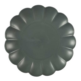 Talerz Deserowy IRIS 20,5cm Szary