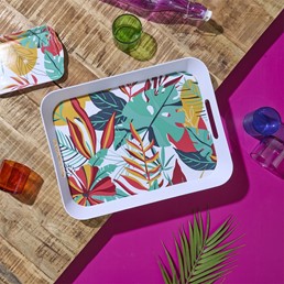 Taca do Serwowania PARADISE EXOTIC 41x32cm Wielokolorowy