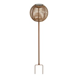 Lampion Ogrodowy CARLISLE 70cm Brązowy